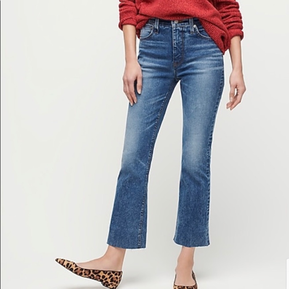 J. Crew Jeans Billie Demi Boot Crop